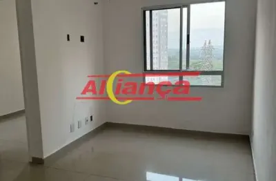 Apartamento com 2 quartos para alugar, 45m² - ponte grande - guarulhos/sp - por r$1.900,00