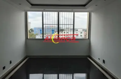 Apartamento 79m², com 3 quartos à locação no macedo - guarulhos sp por r$ 2.200,00