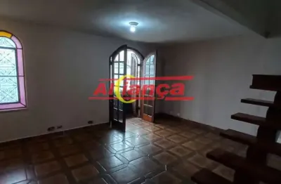 Sobrado com 3 quartos + edícula para alugar,  226m² - vila galvão - guarulhos /sp - por r$ 4.500,00
