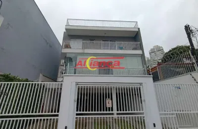 Apartamento studio para alugar, 42m² - centro - guarulhos/sp por r$ 1.400,00