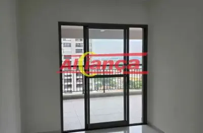 Apartamento 57m², com 2 quartos à locação no centro guarulhos  sp
