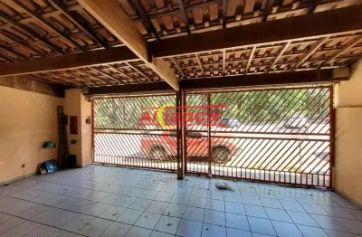 Sobrado com 03 dormitórios para alugar, 213m² - cidade maia - guarulhos /sp por r$ 4.200,00