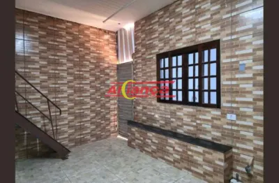 Casa não individual com 2 quartos para alugar, 120m² ? jd paraiso - guarulhos/sp por r$ 2.300,00