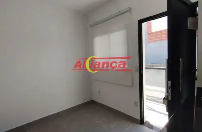 Apartamento tipo kitnet 350m², com 1 quarto à locação no jardim city - guarulhos/ sp por r$ 1.000,00