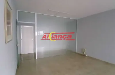 Sala comercial 50m², para locação centro de guarulhos por r$ 1.500,00