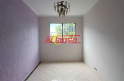 Apartamento 60m², com 2 quartos à locação na vila augusta guarulhos sp