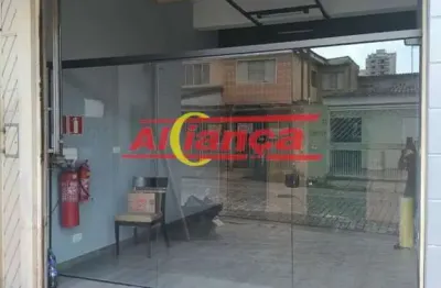 Salão comercial 30m² para locação.- vila milton - guarulhos/sp  r$ 1.400,00