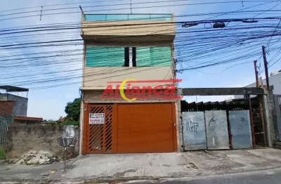 Casa 45m², com 1 quarto para locação no jardim adriana - guarulhos /sp por r$ 1.000,00