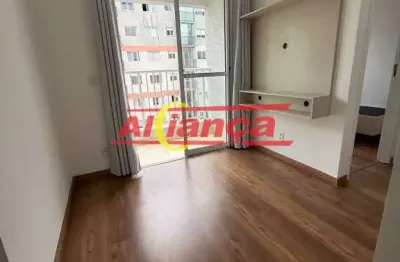 Apartamento 43,88m², com 2 quartos para locação - picanço - r$ 2.800,00