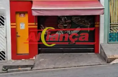 Salão comercial 100m² para locação na vila rio de janeiro - guarulhos/sp