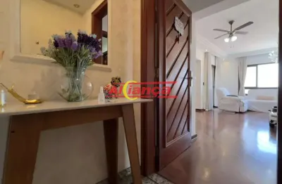 Apartamento para alugar com 144m² com 03 quartos - vila galvão - guarulhos/sp