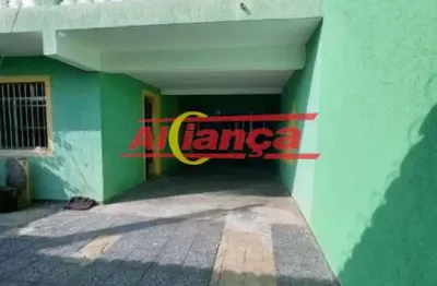 Sobrado com 3 dormitórios, 240m² - vila augusta - guarulhos/sp- r$ 3.590,00