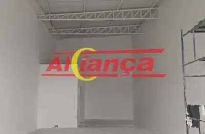 Galpão comercial  140m², com 2 banheiros  para locação vila fatima guarulhos sp