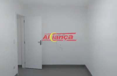 Apartamento 24m², com 1 quarto à locação no cocaia guarulhos sp por r$ 1.250,00