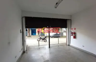 Salão com 40², à locação na vila fátima - guarulhos/sp por r$ 2.000,00