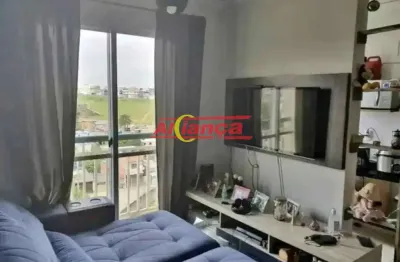 Apartamento 44 m², com 2 quartos e 1 vaga de garagem disponível para locação no jardim guilhermino