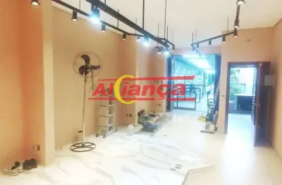 Salão comercial 340m², com 2 vagas , para locação vila galvão -r$ 4.700,00