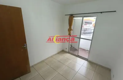 Apartamento com 2 quartos para alugar, 48m² - jardim bom clima - guarulhos/sp por r$ 1.500,00