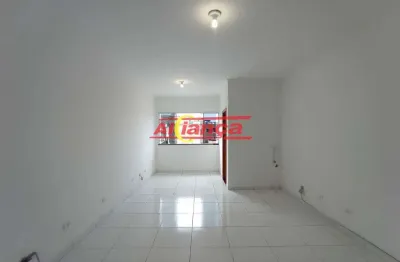 Sala comercial com 40m²  à locação - jardim nova cidade - guarulhos/sp por r$1200,00