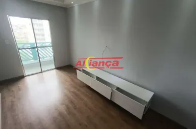 Apartamento com 2 quartos para alugar,  52m² - parque primavera -  guarulhos/sp -  por r$1.200,00
