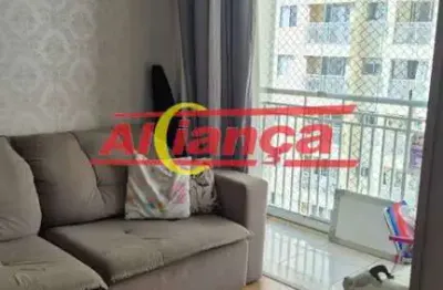 Apartamento com 3 quartos para alugar, 64 m² - ponte grande - guarulhos/sp - por r$2.700,00