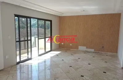 Apartamento com 180m², 4 quartos,  3 vaga de garagem - macedo - guarulhos por r$ 5.200,00