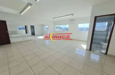Sala comercial 30m²,? para locação vila galvão -guarulhos r$ 1.600,00