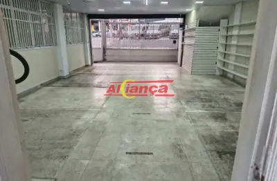 Salão comercial 100m², com 3 vagas - para locação no jardim rosa de frança - guaurlhos sp