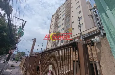 Apartamento 55m² com 2 quartos para locação vila augusta guarulhos sp por r$ 1.600,00