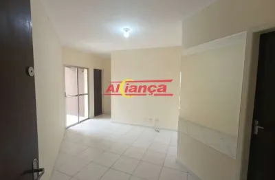 Apartamento 49m² com 2 quartos para locação no picanço - guarulhos/sp