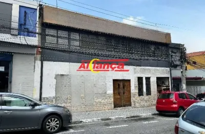 SALÃO COMERCIAL PARA LOCAÇÃO, 600m², TERREO CENTRO - GUARULHOS