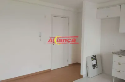 Apartamento com 2 dormitórios - 2 vagas de garagem - 45m²- vila galvao - r$ 2590,00