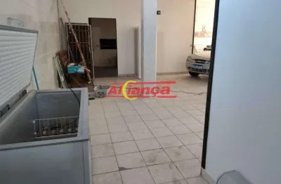 Salão comercial 120m² - para locação no parque santos dumont guarulhos - sp