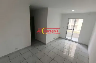 Apartamento com 55m² com 2 quartos para locação no jardim testae - guarulhos/sp