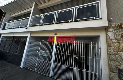 Casa para alugar com 2 quartos sendo  1 suite, 74m² - jd.  valéria  - guarulhos/sp