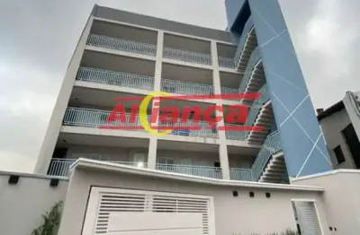 Apartamento 55m², com 2 quartos para locação no cocaia - guarulhos/sp