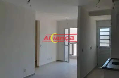 Apartamento com 50m², 2 quartos, 1 vaga à locação no gopoúva - guarulhos/sp por r$ 1.900,00