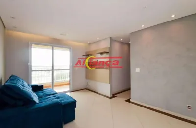 Apartamento com 3 dormitórios sendo 1 suíte, e com 72m²- macedo- r$ 3.000,00