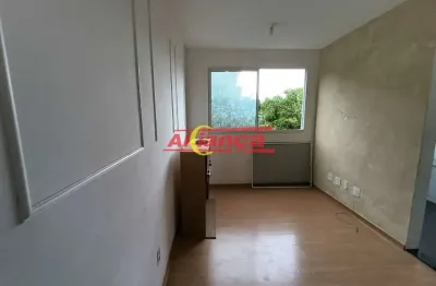 Apartamento com 2 quartos para alugar,  43m² - jd rosa de frança - guarulhos/sp - por r$ 1.400,00