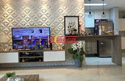 Apartamento com 2 quartos para alugar,  83m² - jd flor montanha- guarulhos/sp - por r$4.300,00