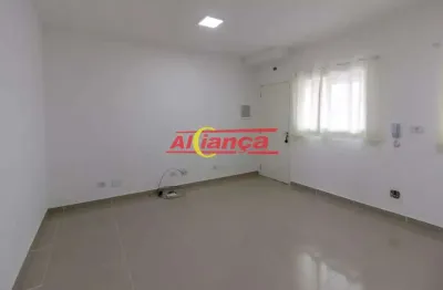 Apartamento com 2 quartos para alugar,  45m² - jardim cocaia - guarulhos/sp - por r$ 1.600,00