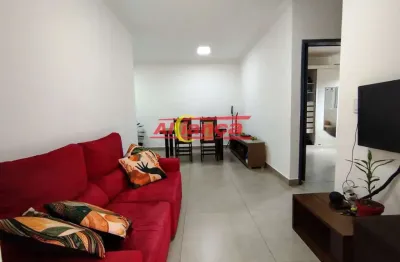 Apartamento com 83m² à locação, 3 quartos, suíte e vaga - vila rio de janeiro - guarulhos por r$2200