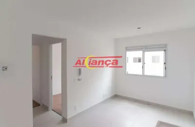 Apartamento 32m², com 2 quartos para locação no parque novo mundo.