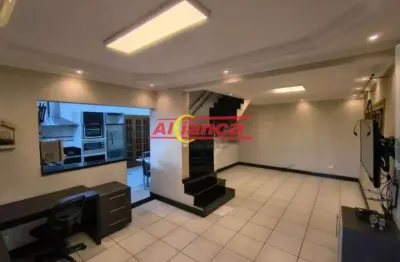 Sobrado 275m², com 3 quartos à locação jardim santa mena guarulhos