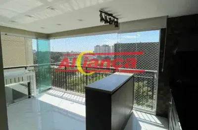 Apartamento com 2 quartos para alugar,  m² - Jd Flor da Montanha- Guarulhos/SP - por R$4.500,00