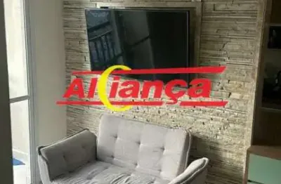 Apartamento 50m², com 2 quartos para locação na Vila Augusta- GuarulhosR$ 3.200,00-