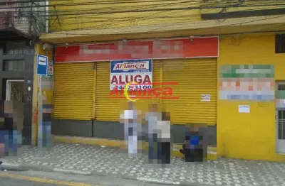 Salão para alugar, 250m² de área total construida - de salão térreo - centro  de Guarulhos