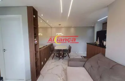 Apartamento com 2 quartos para alugar,  44m² - Vila Bremen - Guarulhos/SP - por R$2.500,00