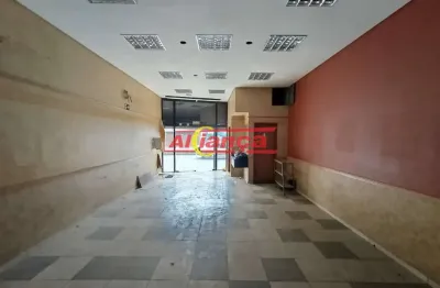 SALÃO COMERCIAL 98m², COM 2 BANHEIROS - PARA LOCAÇÃO NO COCAIA