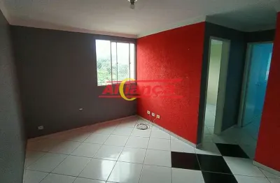 APARTAMENTO COM 2 DORMITÓRIOS PARA LOCAÇÃO , 50 m²- JARDIM SÃO LUÍS  - GUARULHOS/SP  : R$ 1000,00